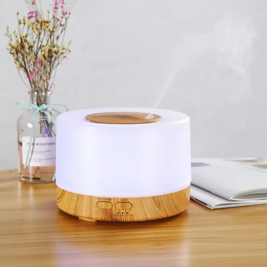Umidificador e Difusor de Aromas 500ml - com Controle Remoto
