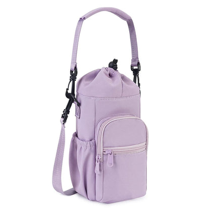 Bolsa Porta-Garrafa Multifuncional - com Alça e Compartimentos