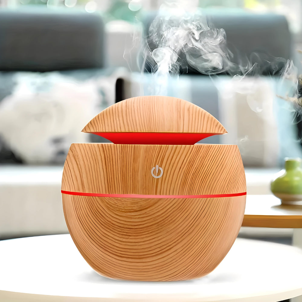 Umidificador de Ar Portátil com Luz LED
